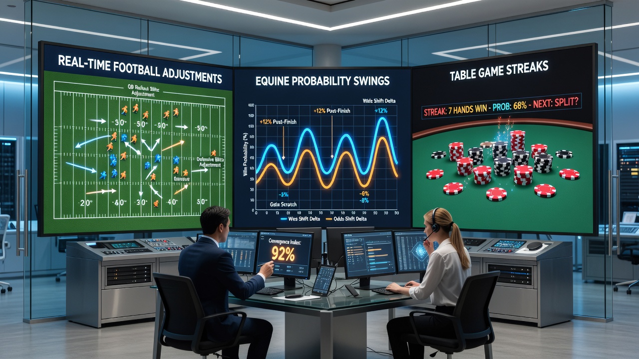 Secure payment interface on mobile device displaying verified fund channels alongside live soccer, racing, and casino betting options with promotional incentives active